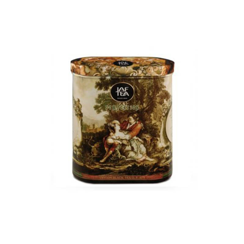 Чай Черный Jaf Tea Temptation black tea 150г ж/б — изображение 1