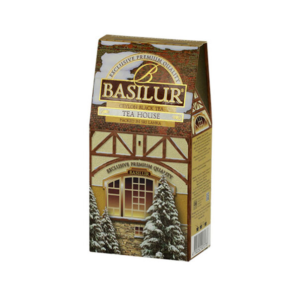 Чай чорний Basilur Чайний будиночок 100г