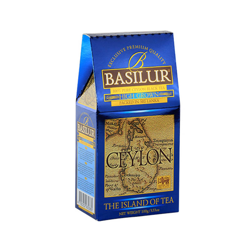 Чай черный Basilur Чайный остров Высокогорный 100г — изображение 1